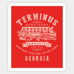 Terminus Sanctuary Community (light) Sticker